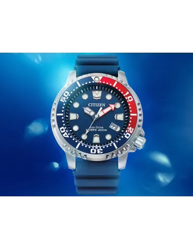 Reloj de buceo hombre Citizen Ecodrive Promaster BN0168-06L 44mm 200m WR
