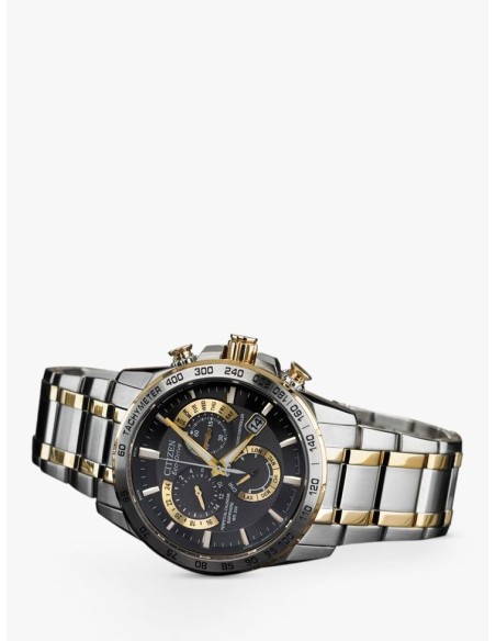 Reloj hombre Radiocontrol Citizen Perpetual Chrono CB5894-50E A-T Hora Atómica Radiocontrol 43mm