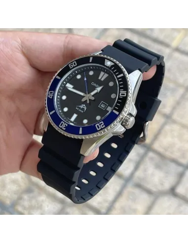 Reloj Hombre Buceo Casio MDV-106B-2A MARLIN DURO correa goma