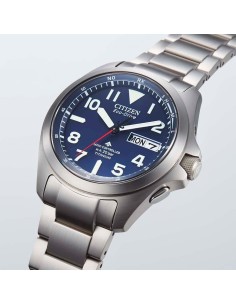 reloj radio-control hombre Citizen Promaster Land TITANIUM AT6080-53L JDM 39mm 200m 2