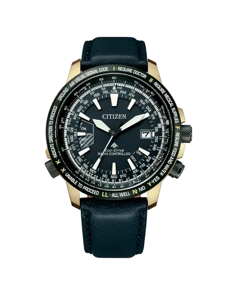 reloj hombre radio-control Aviador Citizen Promaster Eco-Drive Radio-Control CB0204-14L JDM 44.3mm