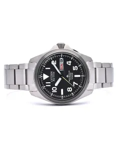 reloj radio-control hombre Citizen Promaster Land TITANIUM PMD56-2952 JDM 39mm Cristal de Zafiro 2