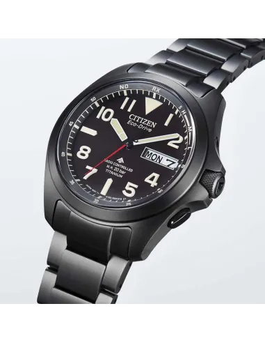 Reloj radio-control hombre Citizen Promaster Land TITANIUM AT6085-50E  39mm