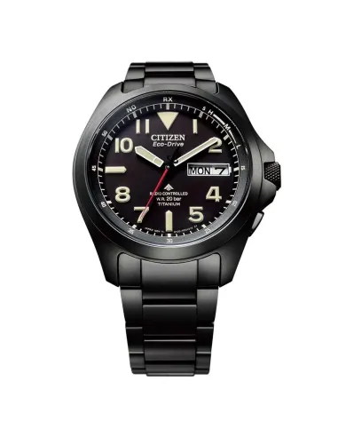 Reloj radio-control hombre Citizen Promaster Land TITANIUM AT6085-50E  39mm