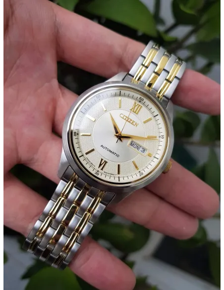 reloj automático hombre Citizen NY4054-53P  JDM 40mm cristal de zafiro 50m