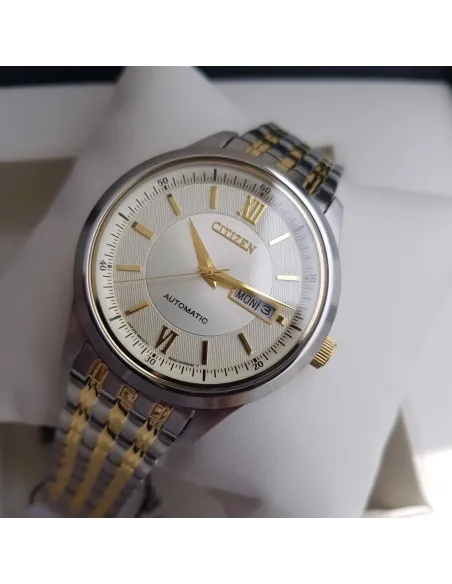 reloj automático hombre Citizen NY4054-53P  JDM 40mm cristal de zafiro 50m