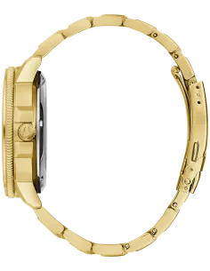 reloj automático hombre Bulova Marine Star 97A174 45mm 200m WR correa de acero PVD dorado 2