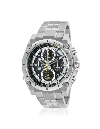 reloj deportivo hombre Bulova Precisionist 96B175 46.5mm 1/1000 segundos precisión 300m WR correa de acero