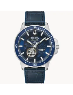 reloj automático hombre Bulova MARINE STAR 96A291 45mm Automatic Bold At Heart Skeleton 200m