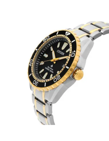 Reloj deportivo hombre Citizen Ecodrive Promaster Marine Drive BN0194-57E ST 44.5mm dial negro