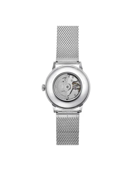 reloj automático hombre Orient Bambino RA-AC0018E dial verde 40.5mm correa acero malla (admite cuerda manual)