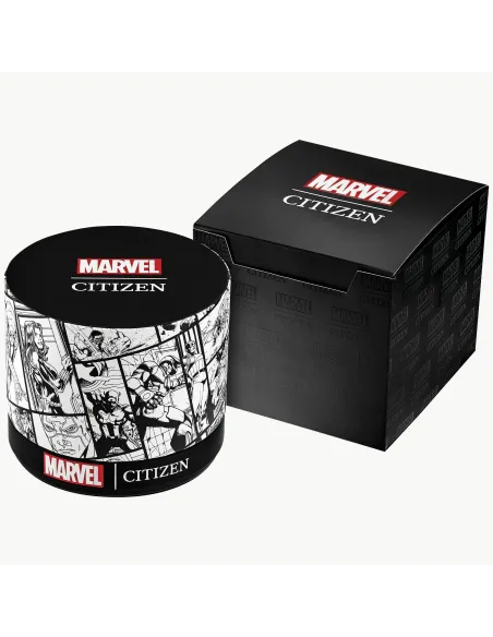reloj hombre titanio Citizen Ecodrive Marvel 80 Aniversario AW1548-86W Edición Limitada 44mm