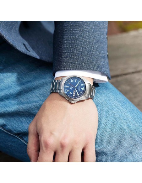 reloj radio-control hombre Citizen Promaster Land TITANIUM AT6080-53L JDM 39mm 200m