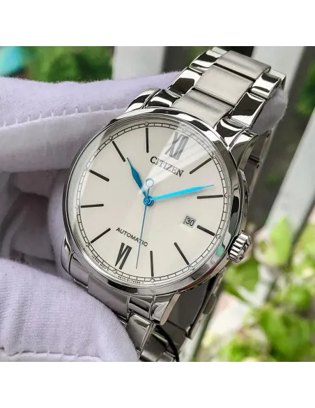 reloj automático hombre Citizen NJ0130-88A 42mm cristal de zafiro correa de acero 30m WR