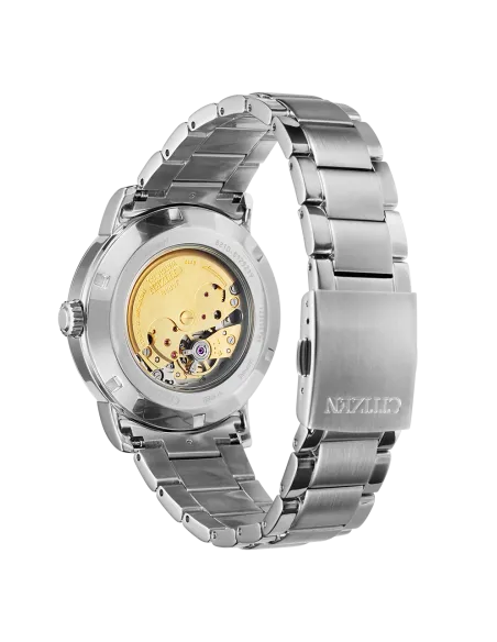 reloj automático hombre Citizen NJ0130-88A 42mm cristal de zafiro correa de acero 30m WR
