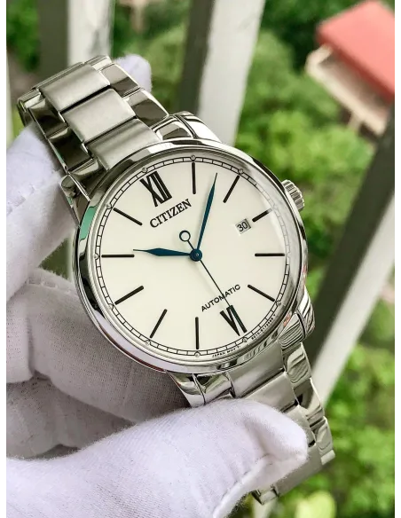 reloj automático hombre Citizen NJ0130-88A 42mm cristal de zafiro correa de acero 30m WR