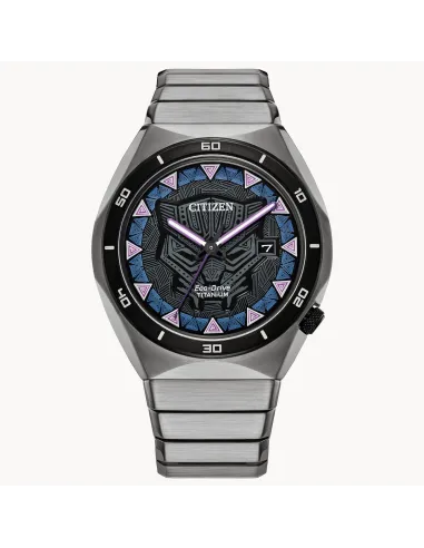 Citizen Eco-drive Titanium Black Panther AW1668-50W 41mm Sapphire cyrstal Titanium case and bracelet 100m WR Eco-drive movement