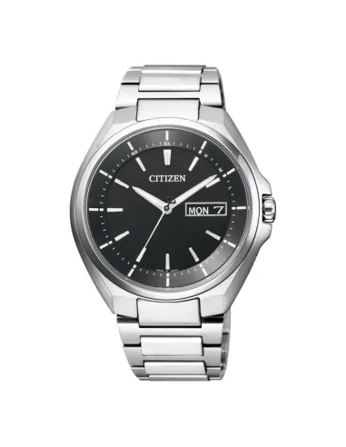 reloj radio-control hombre Titanio Citizen ATESSA AT6050-54E JDM 41mm cristal de Zafiro anti-reflejo 100m