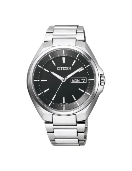 reloj radio-control hombre Titanio Citizen ATESSA AT6050-54E JDM 41mm cristal de Zafiro anti-reflejo 100m