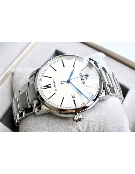 reloj automático hombre Citizen NJ0130-88A 42mm cristal de zafiro correa de acero 30m WR