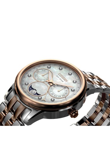 reloj mujer Citizen CalendrierFD0006-56D37mm Chronograph Diamond Eco-Drive