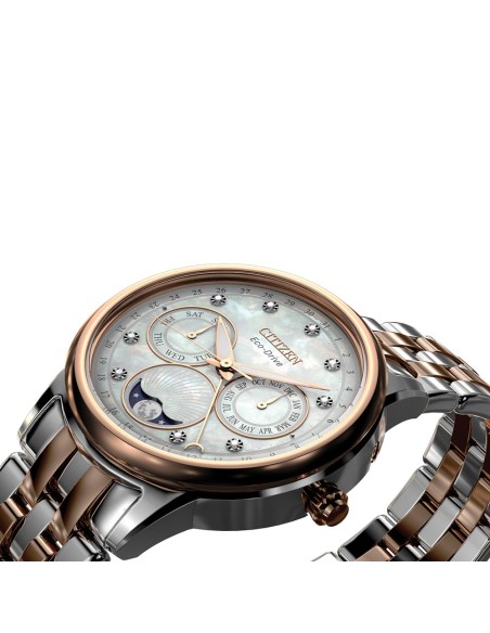 reloj mujer Citizen CalendrierFD0006-56D37mm Chronograph Diamond Eco-Drive