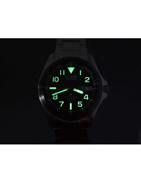reloj radio-control hombre Citizen Promaster Land TITANIUM PMD56-2952 JDM 39mm Cristal de Zafiro