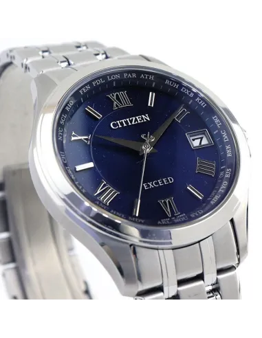 reloj radio-control titanio hombre Citizen Exceed CB1080-52L  JDM 39.5MM
