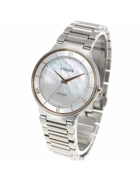 reloj titanio hombre Citizen Exceed AR0080-58P  JDM 36mm Cristal de Zafiro