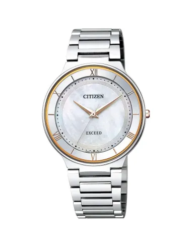 reloj titanio hombre Citizen Exceed AR0080-58P  JDM 36mm Cristal de Zafiro