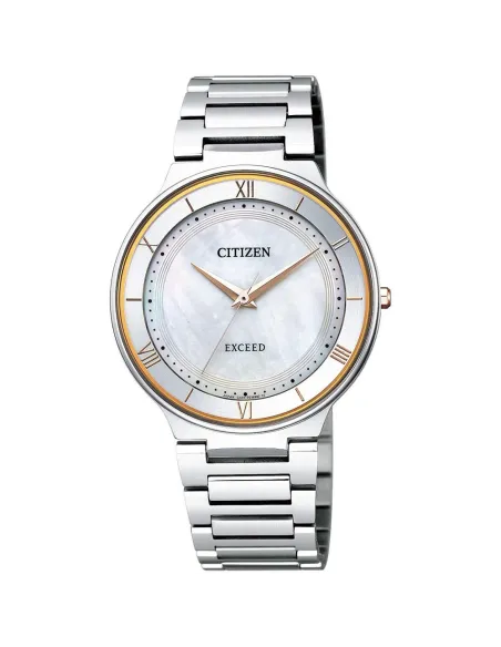 reloj titanio hombre Citizen Exceed AR0080-58P  JDM 36mm Cristal de Zafiro