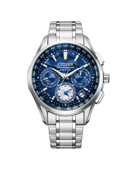 Citizen Exceed CC4030-58L JDM 43.3mm GPS Satellite Wave Titanium