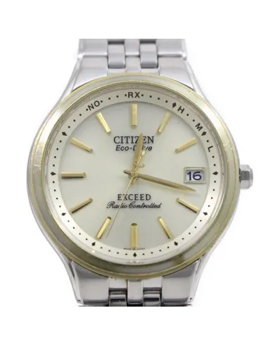 reloj radiocontrol titanio Citizen Exceed EBG74-2792 JDM 37mm cristal  de zafiro
