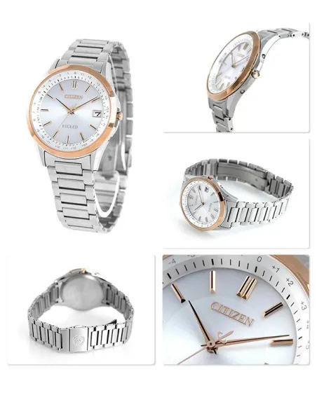 reloj titanio radiocontrol hombre Citizen Exceed CB1114-52A  38mm
