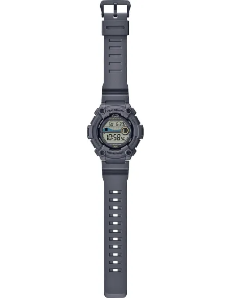 reloj deportivo hombre Casio WS-1300H-8A Mareas Fases Lunares 10 años batería correa resina Luz Led