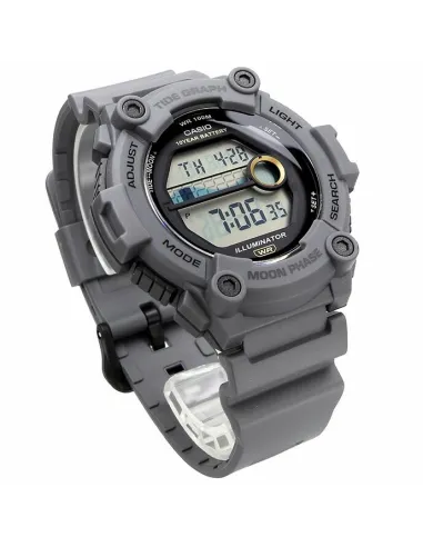 copy of reloj deportivo hombre Casio WS-1300H-1A Mareas Fases Lunares 10 años batería correa resina Luz Led