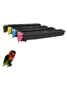 4 toner Compatibles Konica Minolta Bizhub C659 / C759 negro cián magenta amarillo TN713 / TN-713