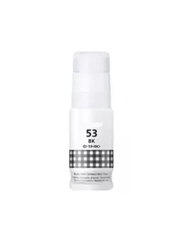 Compatible Canon GI53 Negro Botella de Tinta - GI-53BK / 4699C001 para Pixma G550, G650