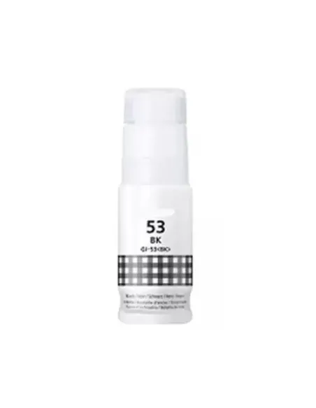 Compatible Canon GI53 Negro Botella de Tinta - GI-53BK / 4699C001 para Pixma G550, G650