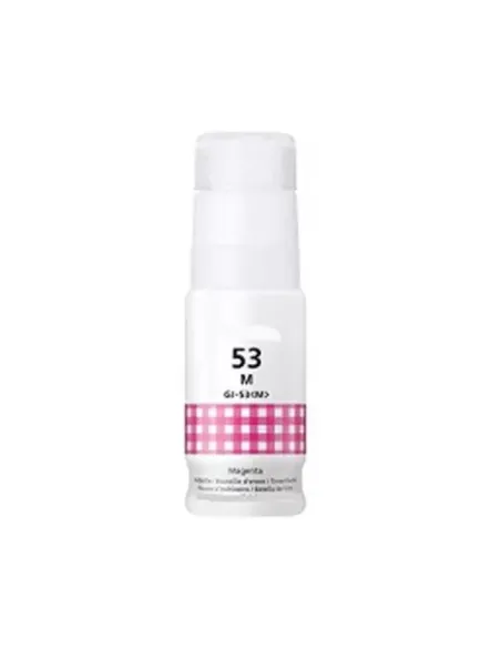 Compatible Canon GI53 Magenta Botella de Tinta - GI-53M / 4681C001 para Pixma G550, G650