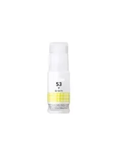Compatible Canon GI53 Amarillo Botella de Tinta - GI-53Y / 4690C001 para Pixma G550, G650