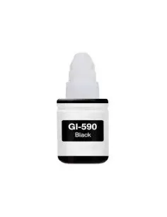 tinta Compatible Canon GI46 Negro Botella de Tinta GI46BK / 4411C001 para Maxify GX6040, GX7040