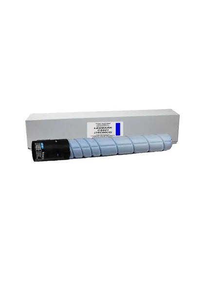 toner Compatible Lexmark CS921, CS923, CX920, CX921, CX922, CX923, CX924 Cyan Cartucho de Toner 76C00C0