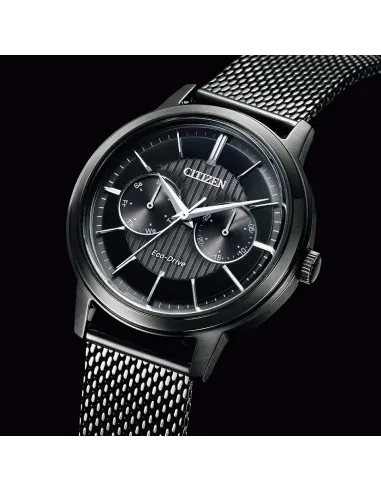 reloj hombre Citizen Ecodrive BU4034-82E JDM 41mm 100m WR correa de acero