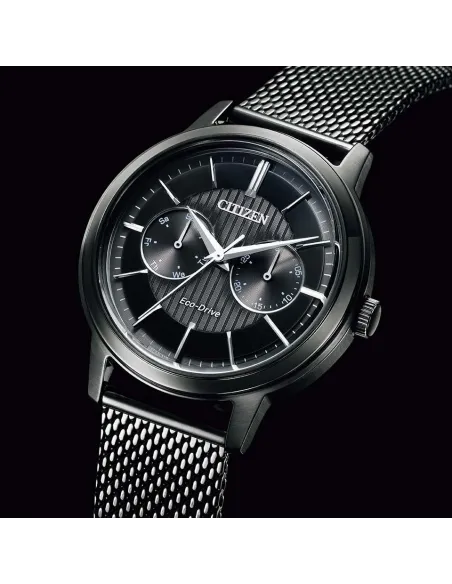 reloj hombre Citizen Ecodrive BU4034-82E JDM 41mm 100m WR correa de acero