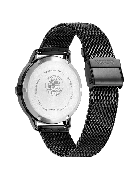 reloj hombre Citizen Ecodrive BU4034-82E JDM 41mm 100m WR correa de acero