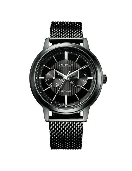 reloj hombre Citizen Ecodrive BU4034-82E JDM 41mm 100m WR correa de acero