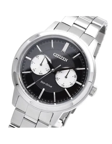 reloj hombre Citizen Ecodrive BU4030-91E JDM 41mm correa de cuero 100m