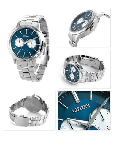 Citizen Ecodrive BU4030-91L JDM 41mm 100m WR stainless steel bracelet