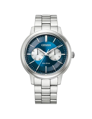 Reloj hombre Citizen Ecodrive BU4030-91L JDM 41mm azul 100m WR correa de acero